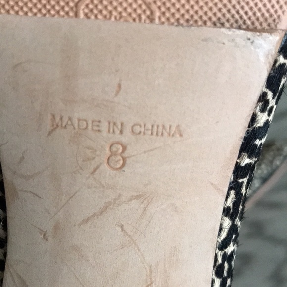 Madewell Maddie Speckle Heels size 8 - Picture 7 of 13